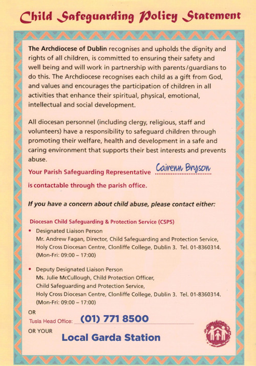 Child Safeguarding Policy Statement 2019